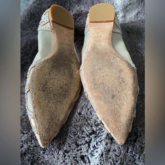 Badgley Mischka size 10 flats - Picture 7 of 8